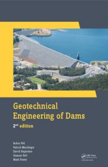 Geotechnical engineering of dams