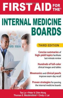 First Aid for the Internal Medicine Boards, 3rd Edition 