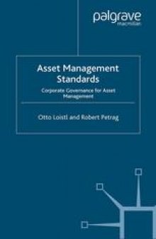 Asset Management Standards: Corporate Governance for Asset Management