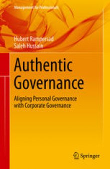 Authentic Governance: Aligning Personal Governance with Corporate Governance