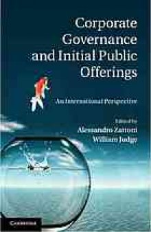 Corporate governance and initial public offerings : an international perspective