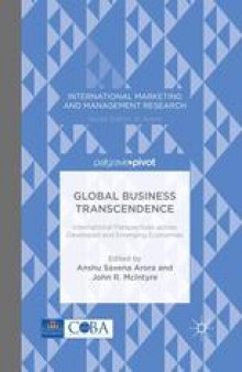 Global Business Transcendence: International Perspectives across Developed and Emerging Economies