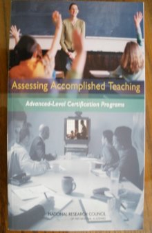 Assessing Accomplished Teaching: Advanced-Level Certification Programs