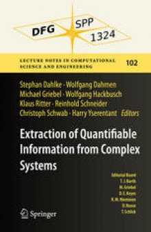 Extraction of Quantifiable Information from Complex Systems