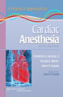 A Practical Approach to Cardiac Anesthesia