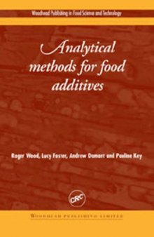 Analytical Methods for Food Additives