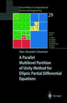 A Parallel Multilevel Partition of Unity Method for Elliptic Partial Differential Equations