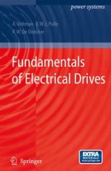 Fundamentals of Electrical Drives