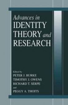 Advances in Identity Theory and Research