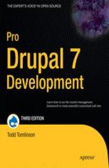 Pro Drupal 7 Development