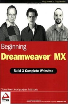 Beginning Dreamweaver MX