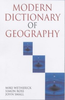 A Modern Dictionary of Geography