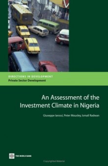 An Assessment of the Investment Climate in Nigeria