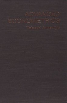 Advanced Econometrics