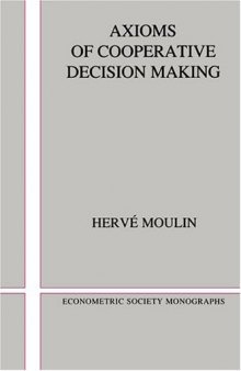 Axioms of Cooperative Decision Making