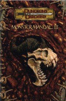 D&D 3.0 - Manuale dei mostri III