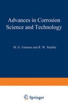 Advances in Corrosion Science and Technology