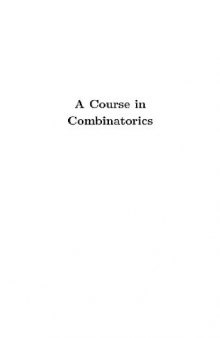 A course in combinatorics