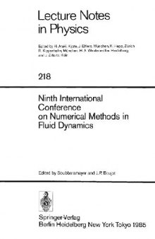 9th Int'l Conference on Numerical Methods in Fluid Dynamics