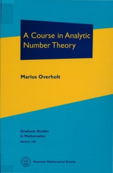 A Course in Analytic Number Theory