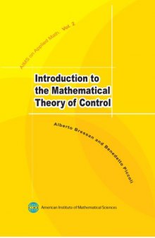 Introduction to the Mathematical Theory of Control