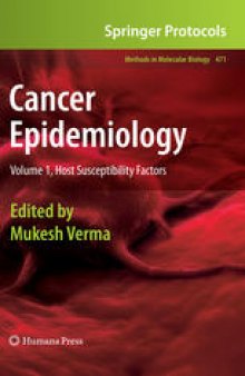 Cancer Epidemiology