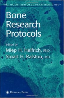 Bone Research Protocols (Methods in Molecular Medicine)