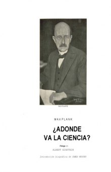 Adonde va la ciencia?