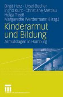 Kinderarmut und Bildung: Armutslagen in Hamburg