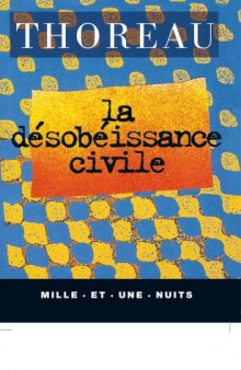 La désobéissance civile  