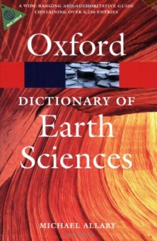 Dictionary of Earth Sciences (Oxford Paperback Reference)