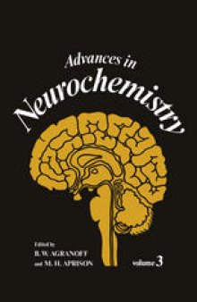 Advances in Neurochemistry: Volume 3