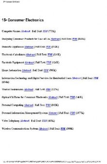 15.Consumer Electronics