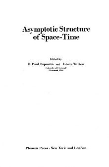 Asymptotic Structure of Space-Time