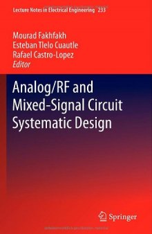 Analog/RF and Mixed-Signal Circuit Systematic Design