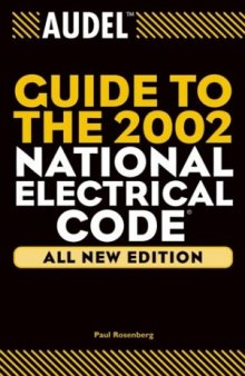 Audel Guide to the 2002 National Electrical Code