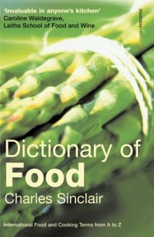 Dictionary of Food