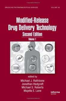 Modified-Release Drug Delivery Technology, Second Edition