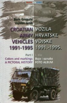 Croatian Army Vehicles 1991-1995. Colors and markings