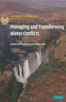 Managing and Transforming Water Conflicts 