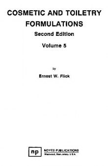 Cosmetic and Toiletry Formulations