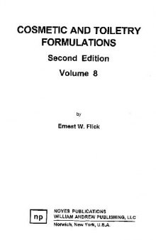 Cosmetic and Toiletry Formulations