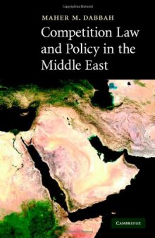 Competition Law and Policy in the Middle East