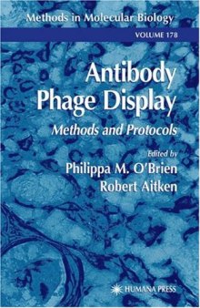 Antibody Phage Display: Methods and Protocols