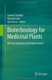 Biotechnology for Medicinal Plants: Micropropagation and Improvement