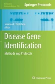 Disease Gene Identification: Methods and Protocols