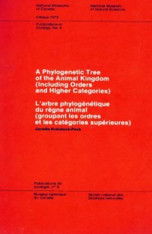 A phylogenetic tree of animan kingdom