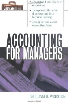 Accounting for Managers (Briefcase Books Series)