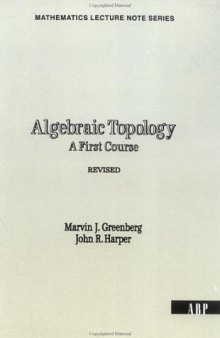 Algebraic topology: a first course