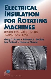 Electrical insulation for rotating machines